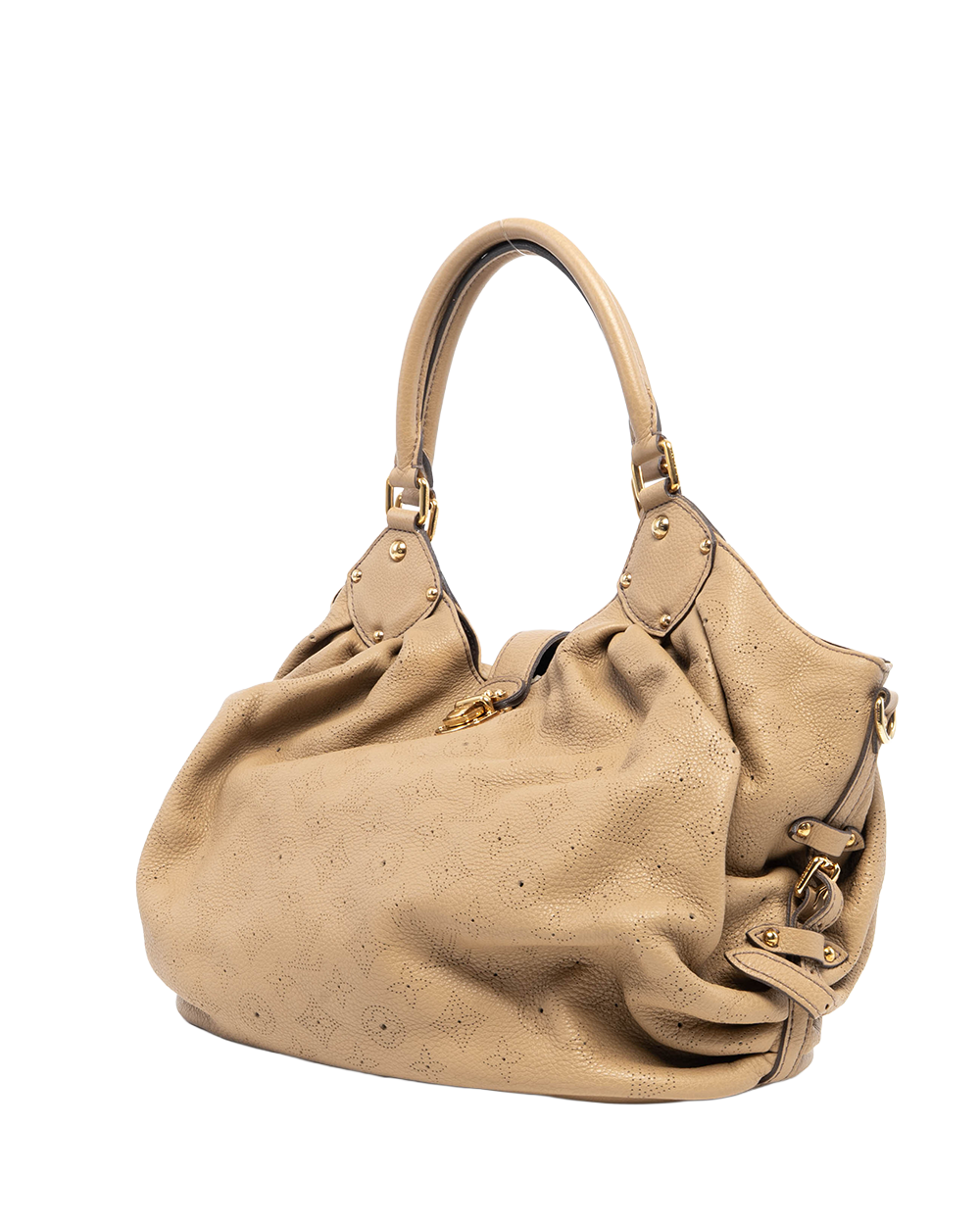 LV MAHINA BLOSSOM HOBO BROWN CALF GHW SP1009 03371