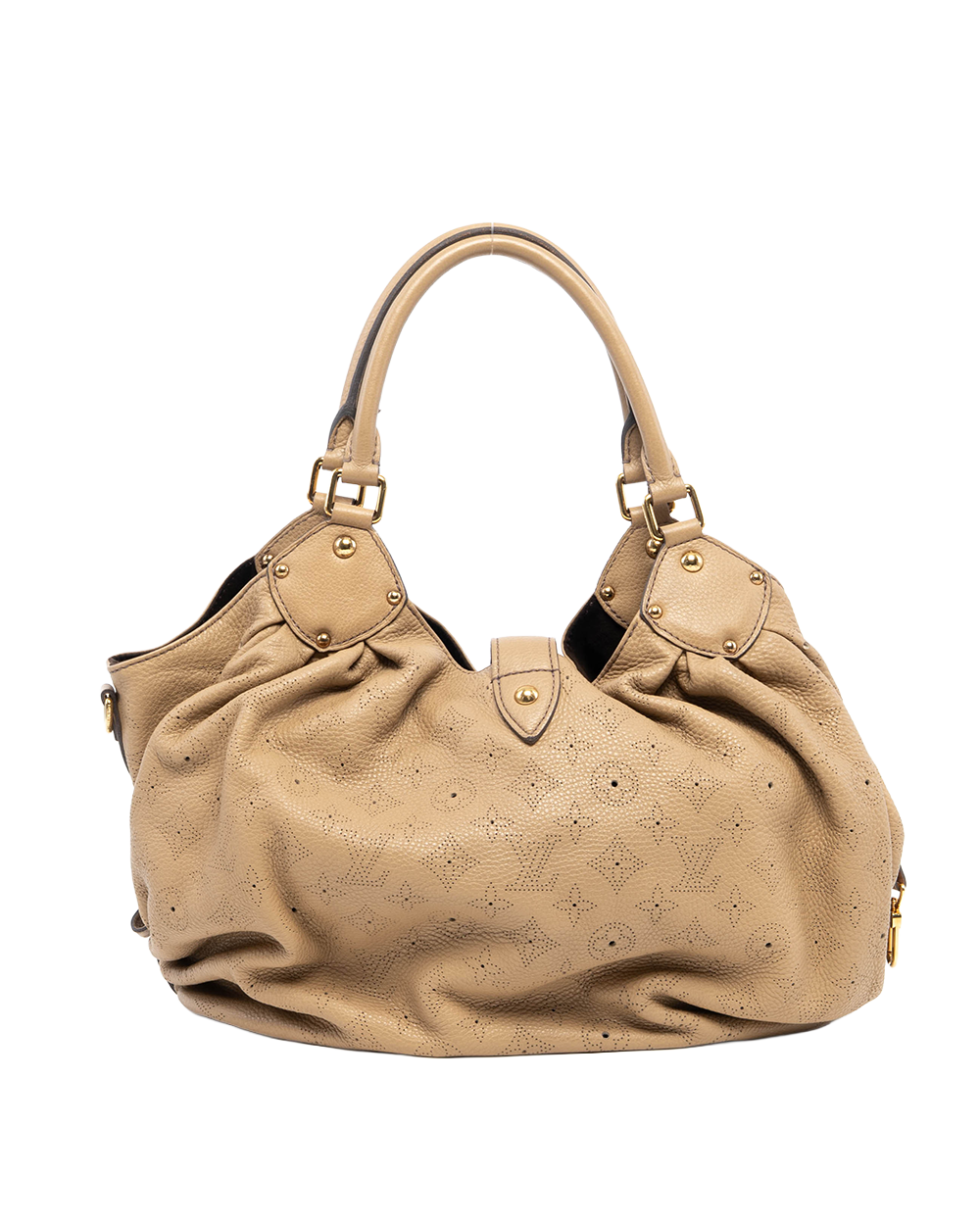 LV MAHINA BLOSSOM HOBO BROWN CALF GHW SP1009 03373