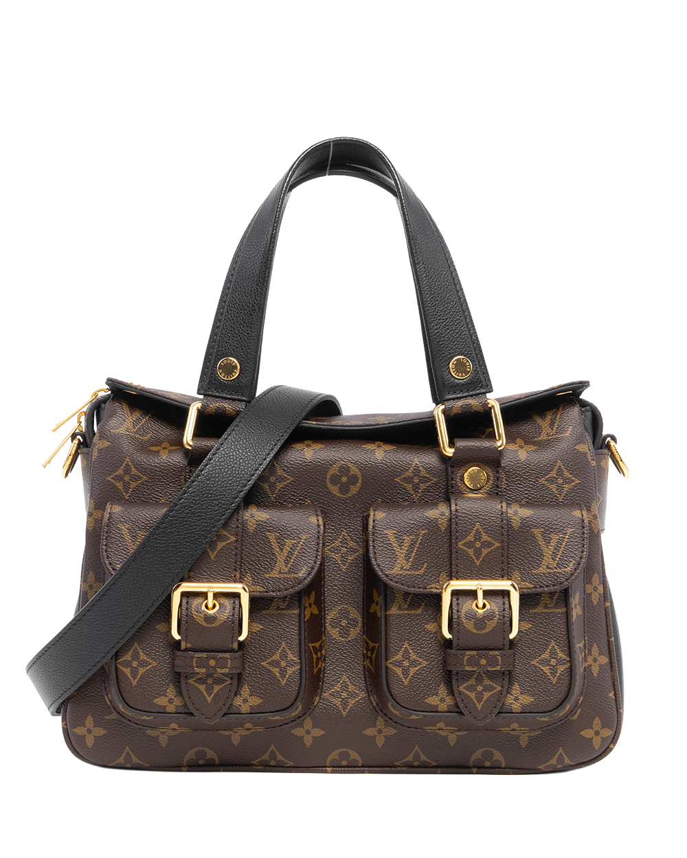 LV MANHATTAN BROWN BLACK MONOGRAM CANVAS GHW SD3147 3300