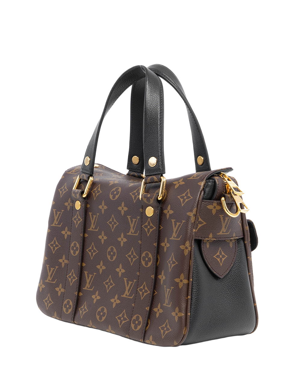 LV MANHATTAN BROWN BLACK MONOGRAM CANVAS GHW SD3147 3303