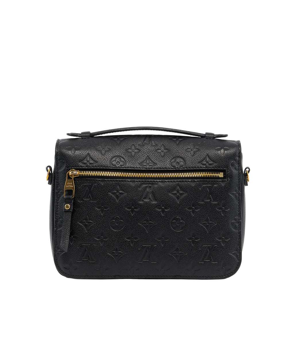 LV METIS BLACK GIANT MONOGRAM CALF GHW MICROCHIP 00880