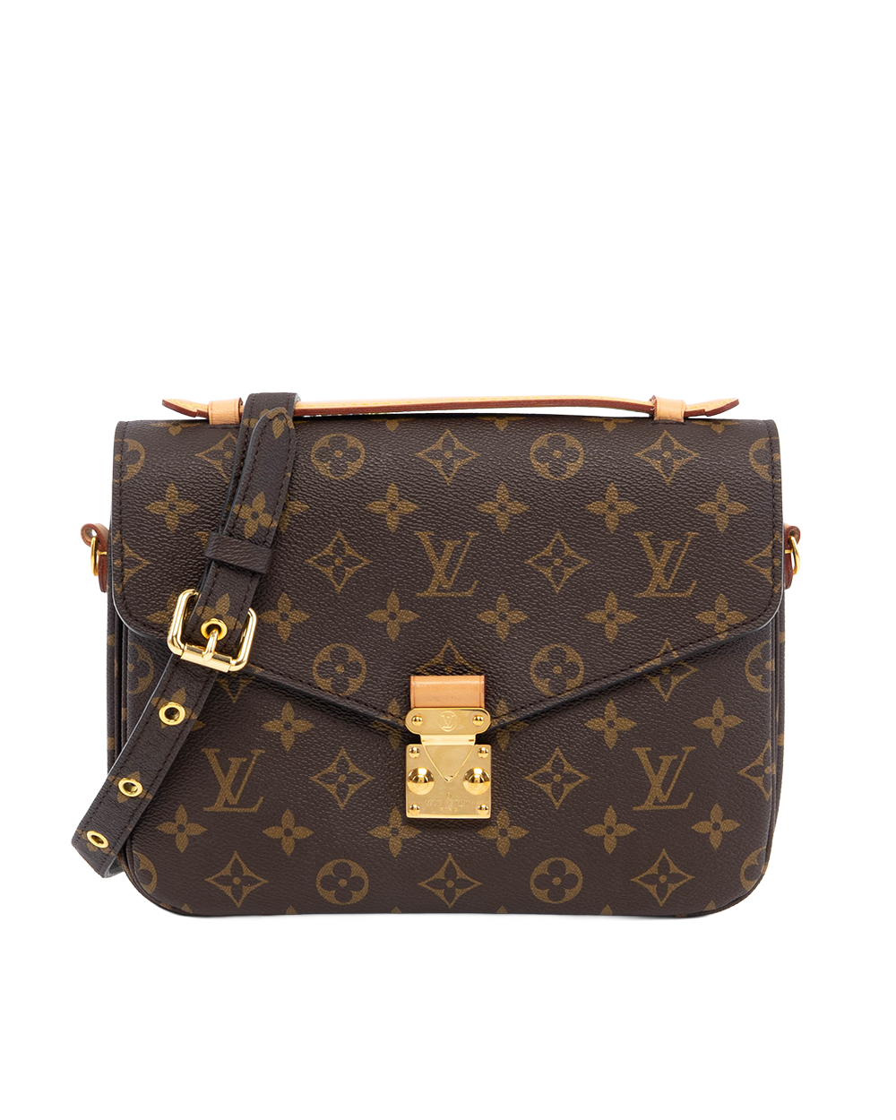LV METIS BROWN MONOGRAM CANVAS GHW PL3280 00821