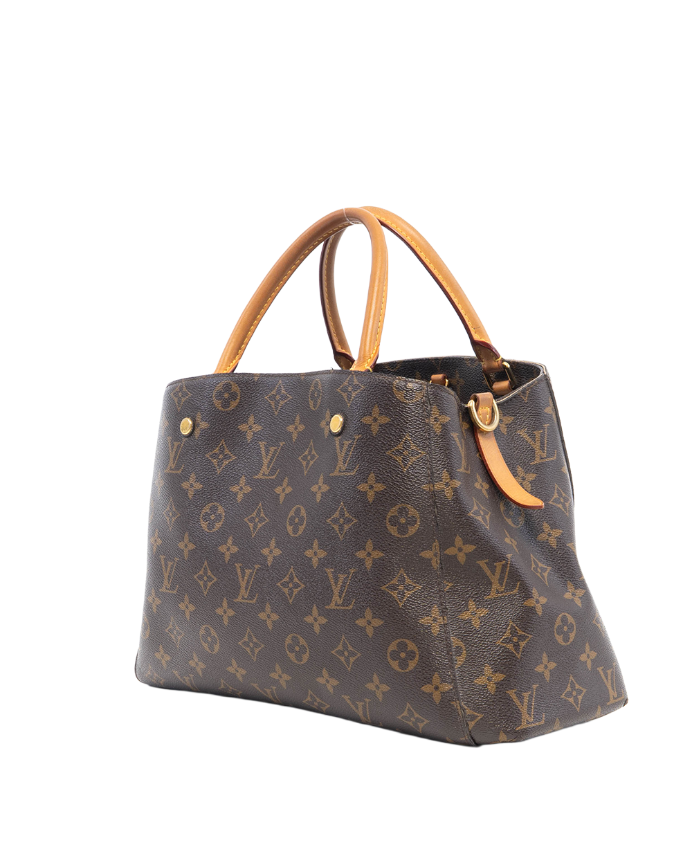 LV MONTAIGNE MM BROWN MONOGRAM CANVAS GHW CA1105 8053