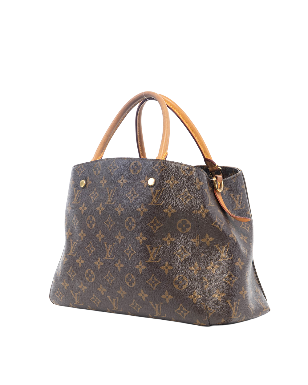 LV MONTAIGNE MM BROWN MONOGRAM CANVAS GHW CA1105 8054