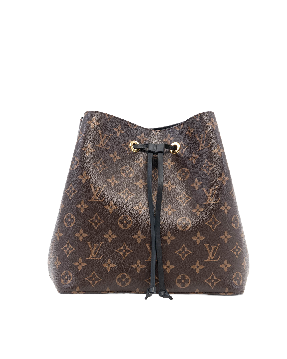 LV NEONOE MM BLACK DAMIER CANVAS GHW TJ5109 08995