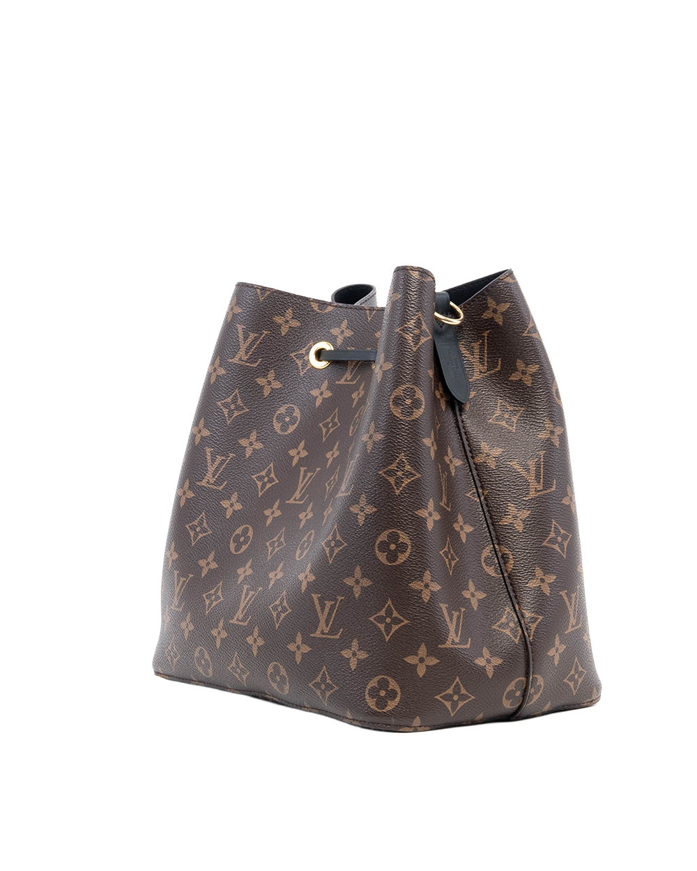 LV NEONOE MM BLACK DAMIER CANVAS GHW TJ5109 08997