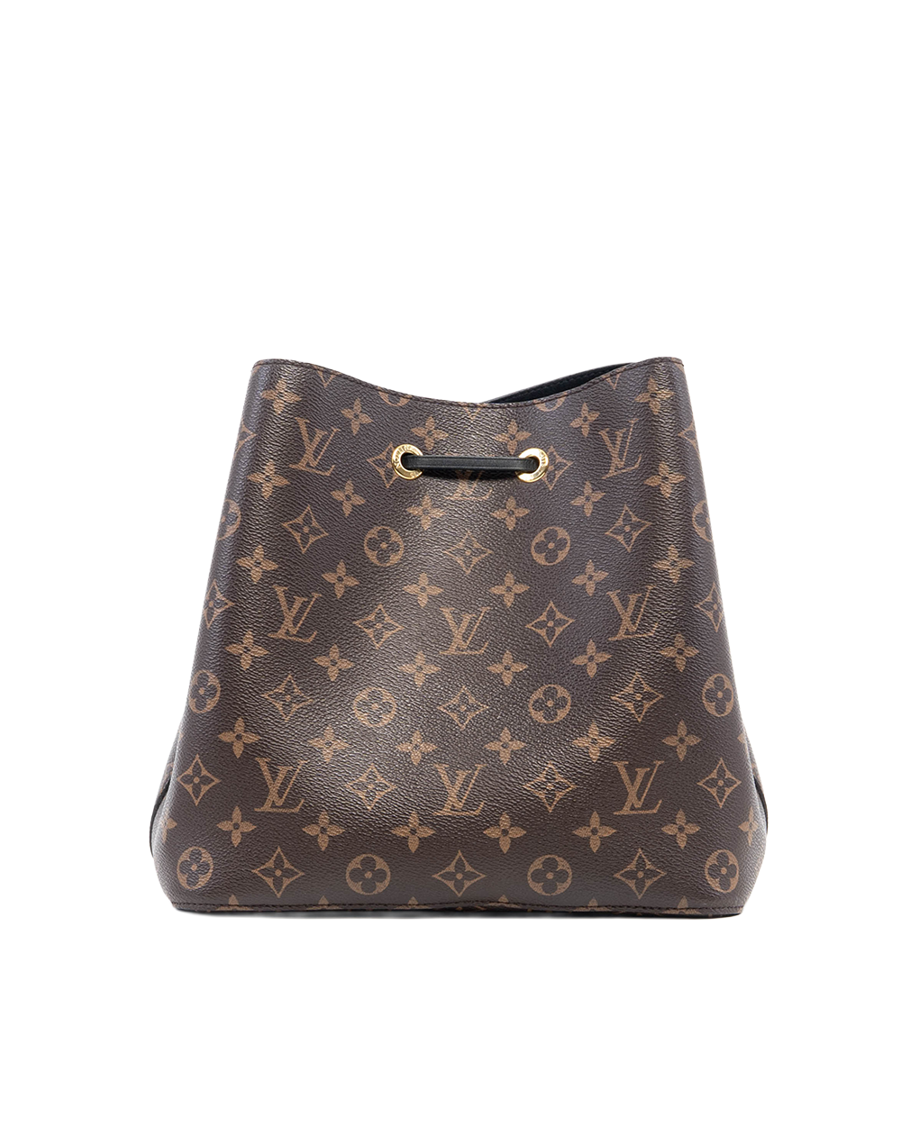 LV NEONOE MM BLACK DAMIER CANVAS GHW TJ5109 08998