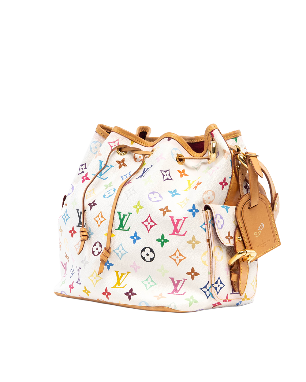 LV NEONOE MULTICOLOR WHITE MONOGRAM CANVAS GHW CA0121 3100