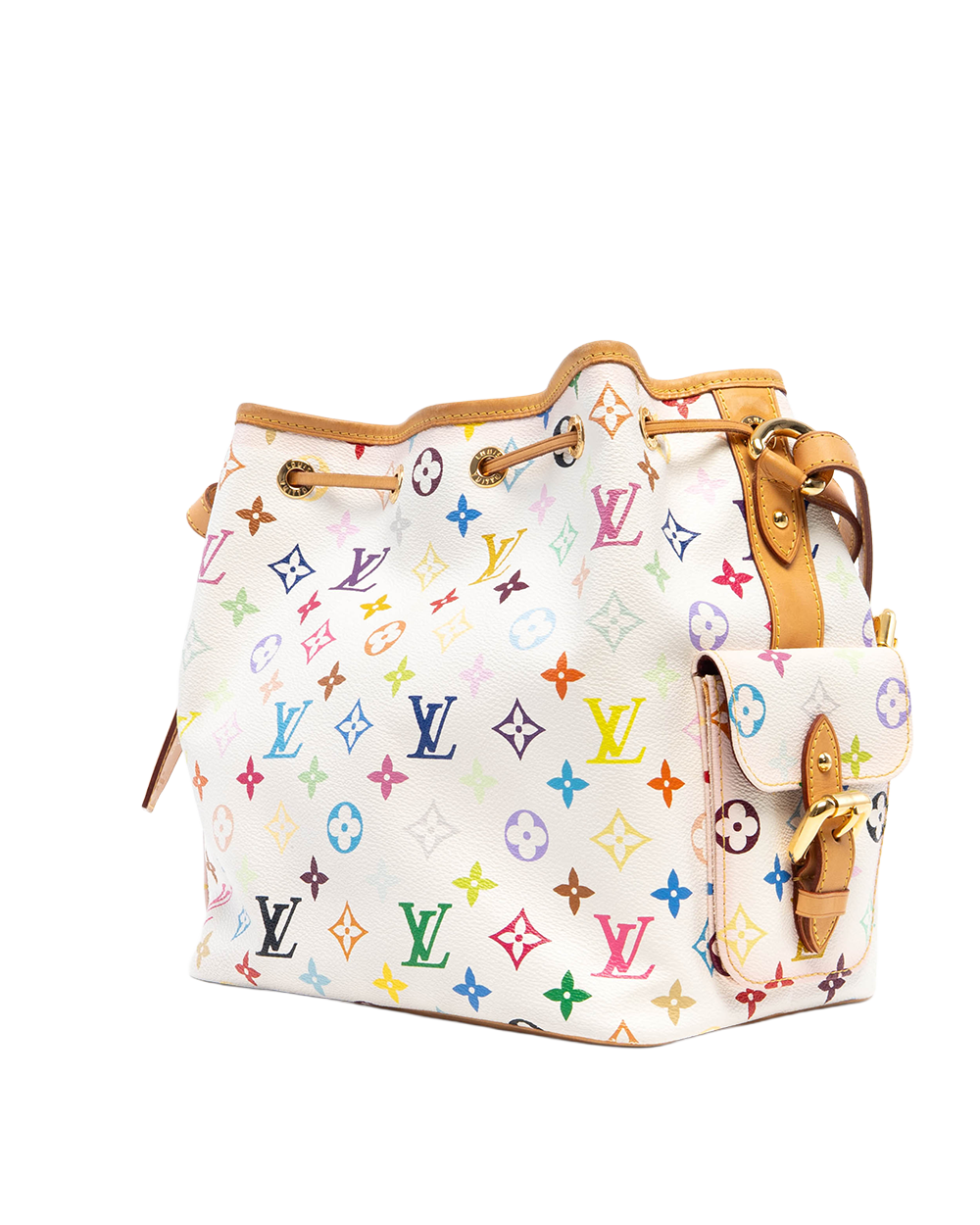 LV NEONOE MULTICOLOR WHITE MONOGRAM CANVAS GHW CA0121 3101