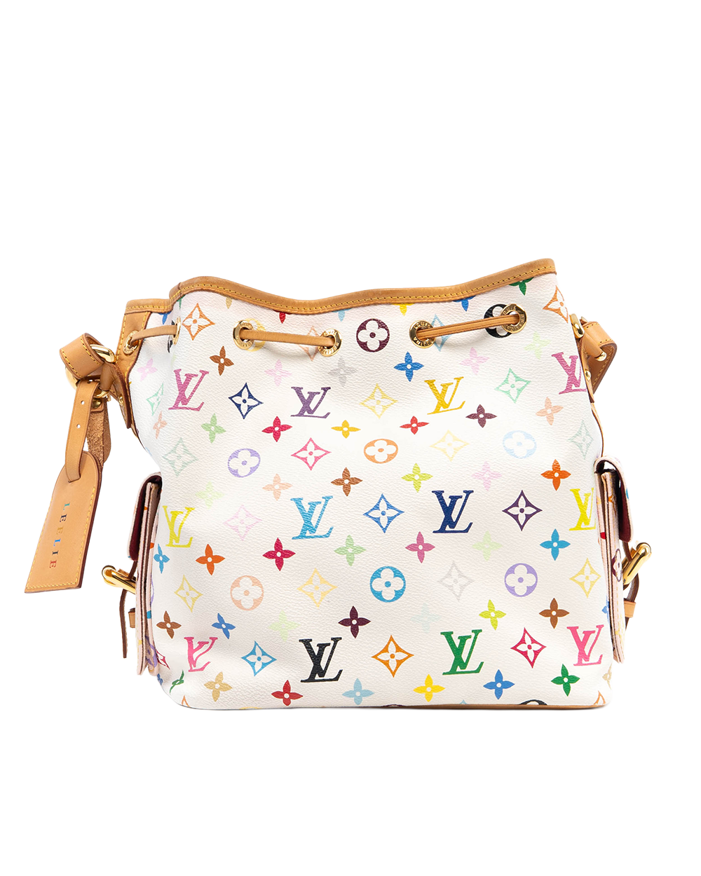 LV NEONOE MULTICOLOR WHITE MONOGRAM CANVAS GHW CA0121 3102