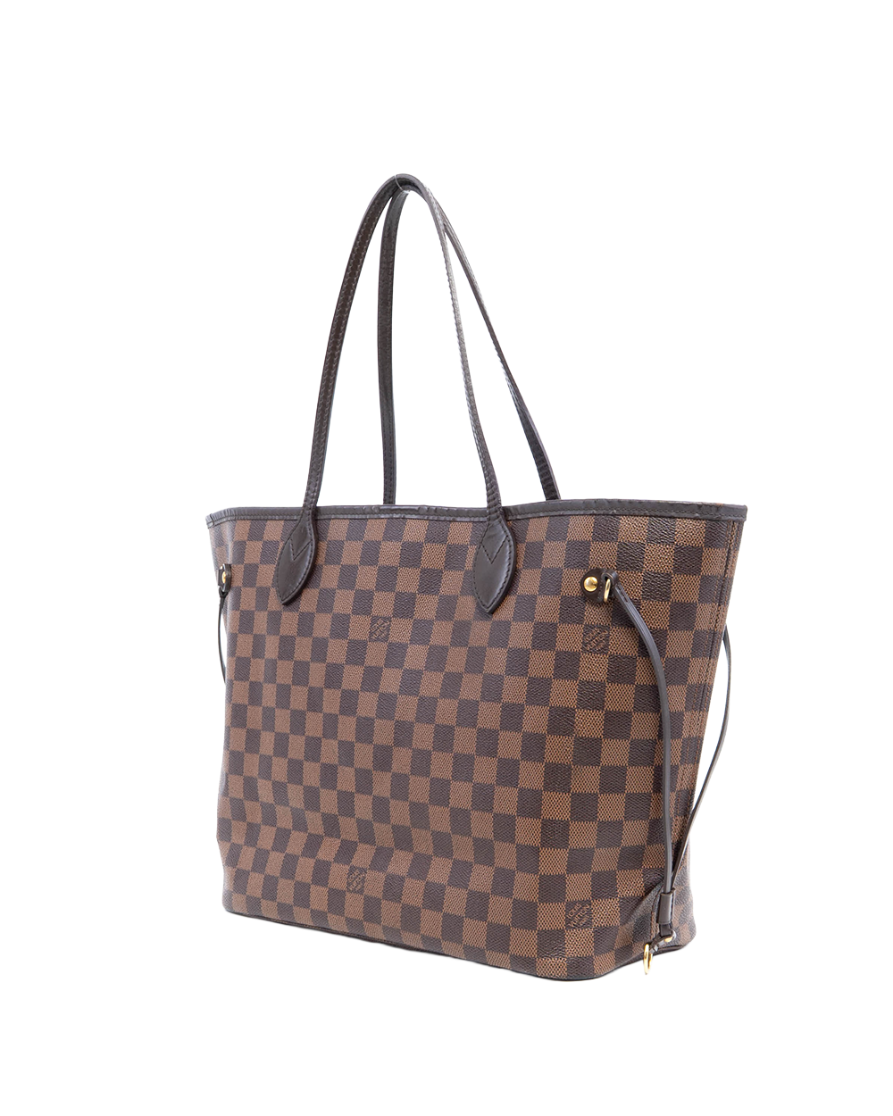 LV NEVERFULL MM BROWN DAMIER CANVAS GHW CA0111 3057
