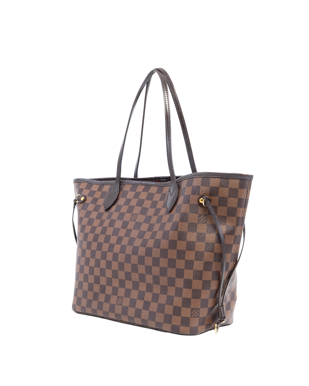 LV NEVERFULL MM BROWN DAMIER CANVAS GHW CA0111 3058
