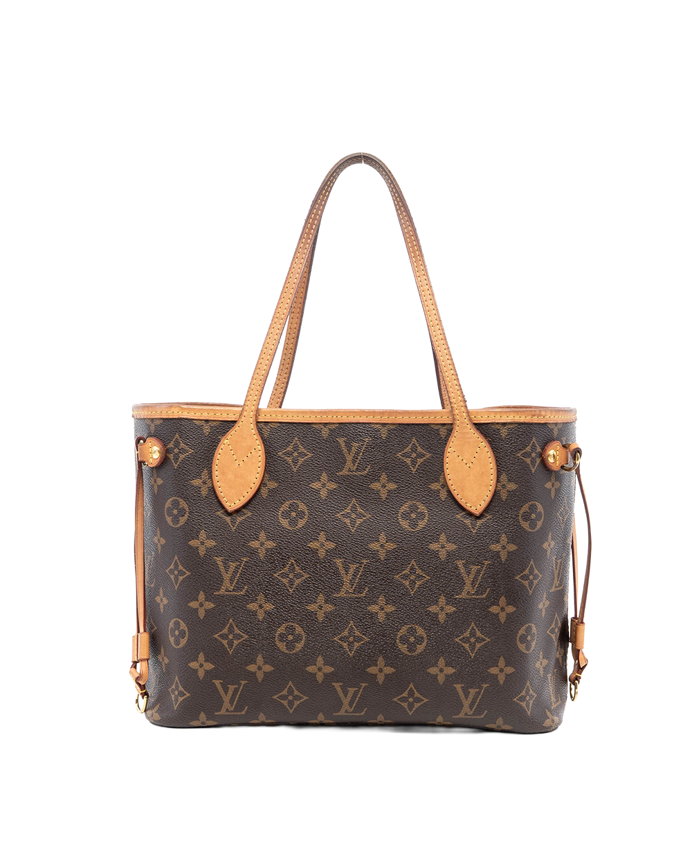 LV NEVERFULL PM BROWN MONOGRAM CANVAS GHW MICROCHIP 05048