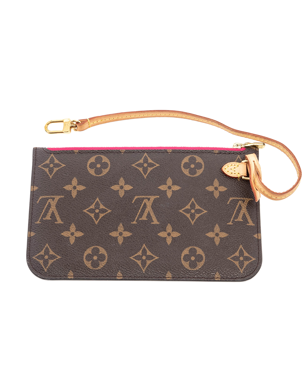 LV NEVERFULL PM BROWN MONOGRAM CANVAS GHW MICROCHIP 05055