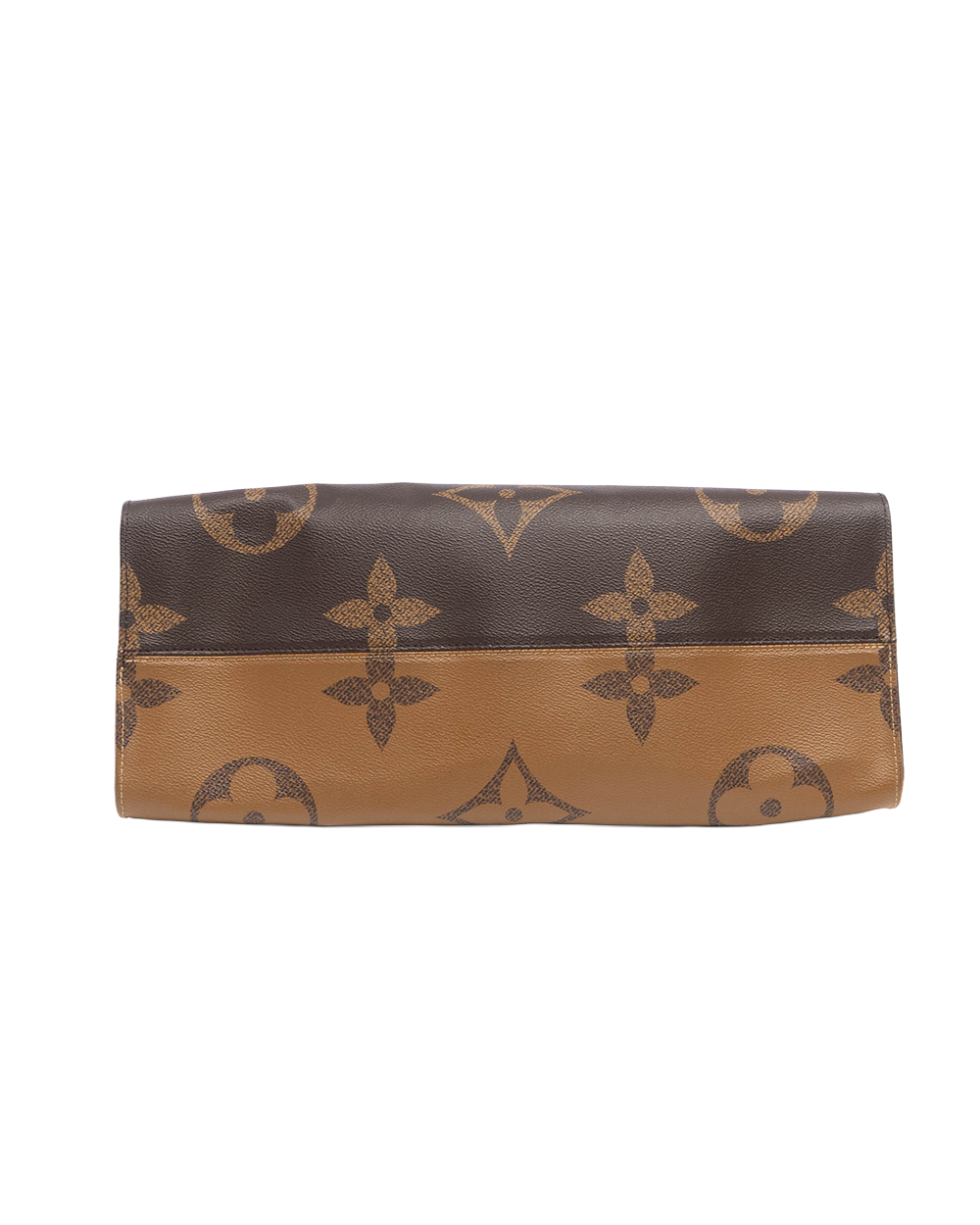 LV ON THE GO GM BROWN MONOGRAM REVERSE GHW MICROCHIP 5009