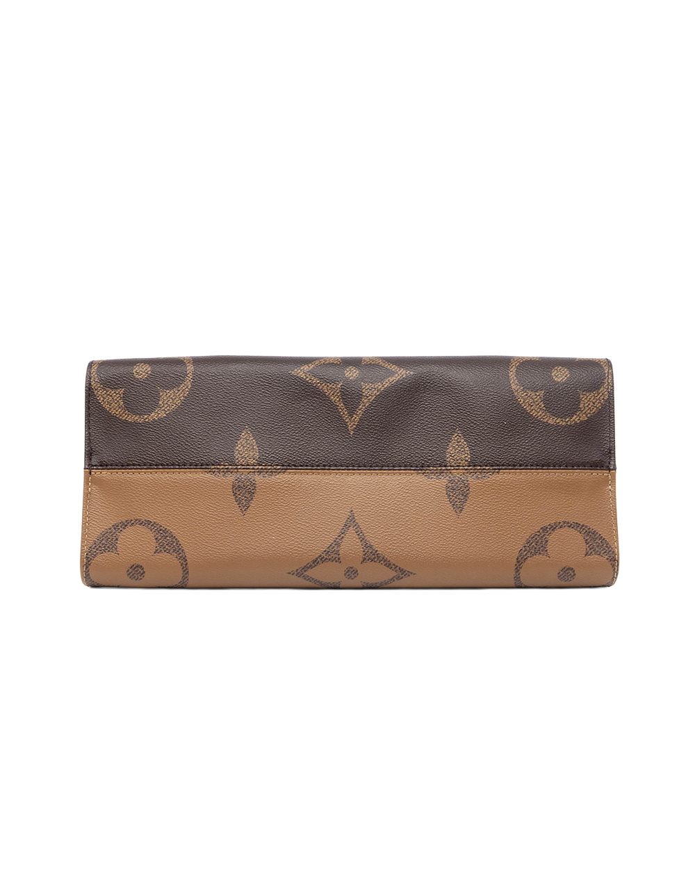 LV ON THE GO MM BROWN MONOGRAM REVERSE GHW MICROCHIP 07166
