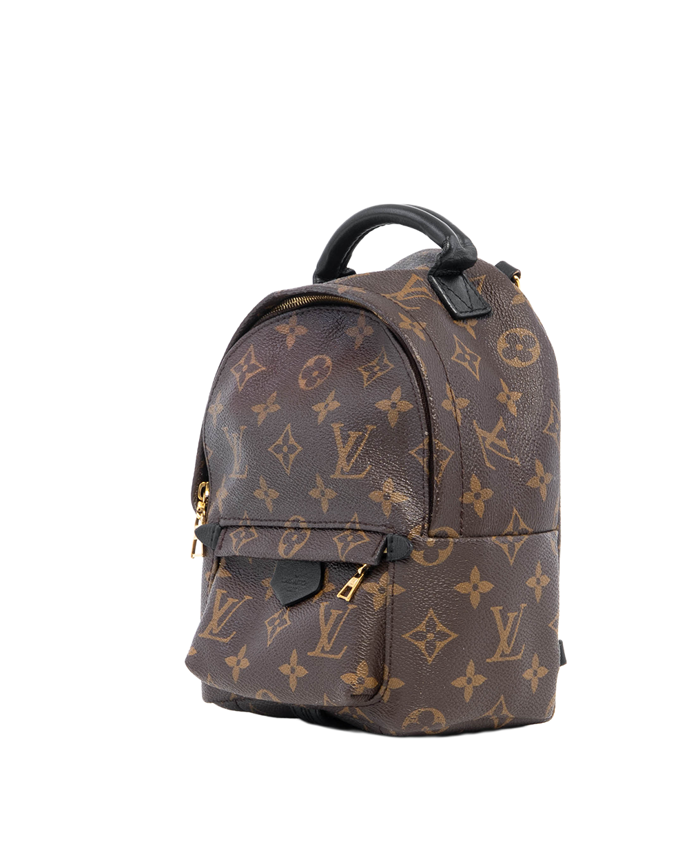 LV PALM SPRING MINI BROWN MONOGRAM CANVAS GHW MICROCHIP 5096