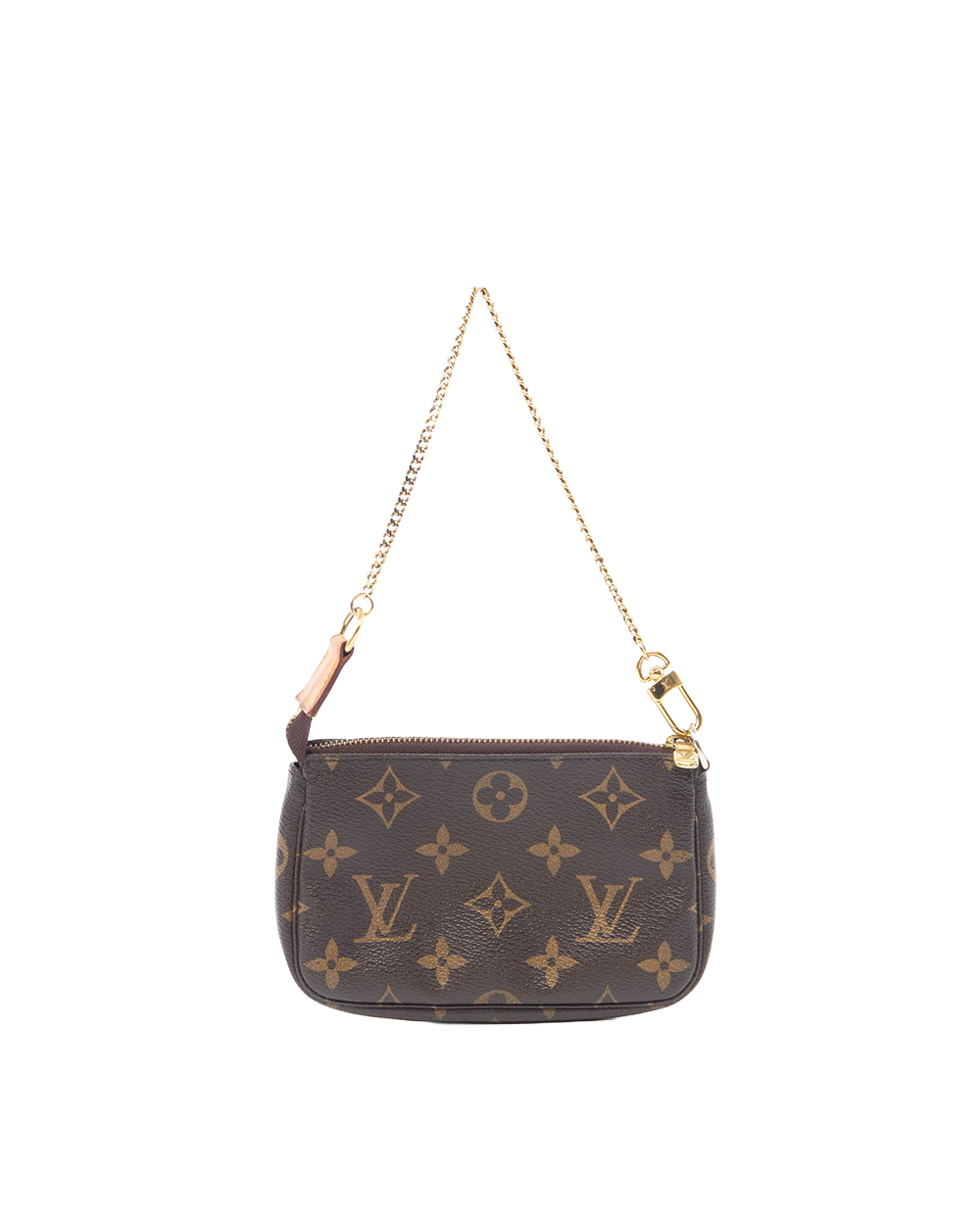 LV POCHETTE ACC BROWN MONOGRAM CANVAS GHW SF4142 5173