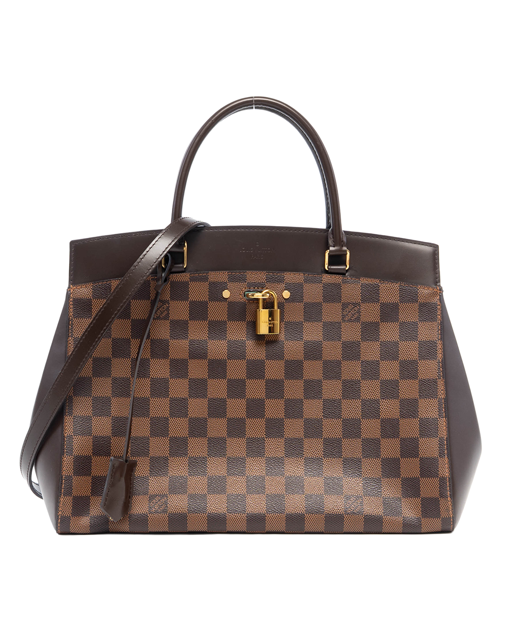 LV RIVOLI MM BROWN DAMIER CANVAS GHW 1047