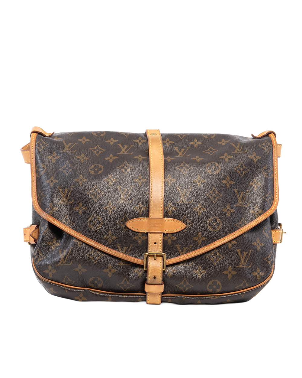 LV SAUMUR BROWN MONOGRAM CANVAS GHW MB1142 09304