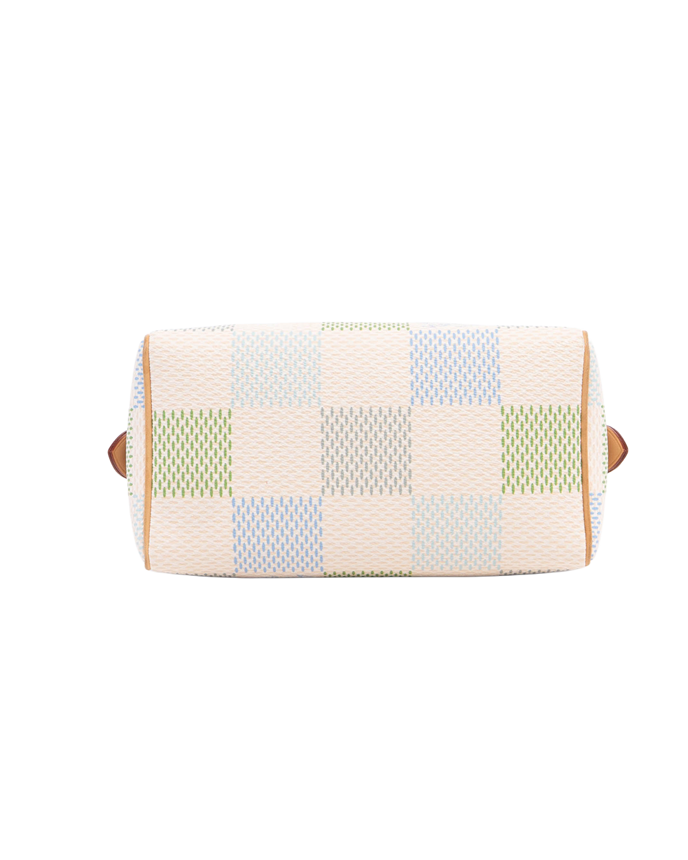 LV SPEEDY 20 MULTI COLOR CREAM DAMIER CANVAS MICROCHIP 08684
