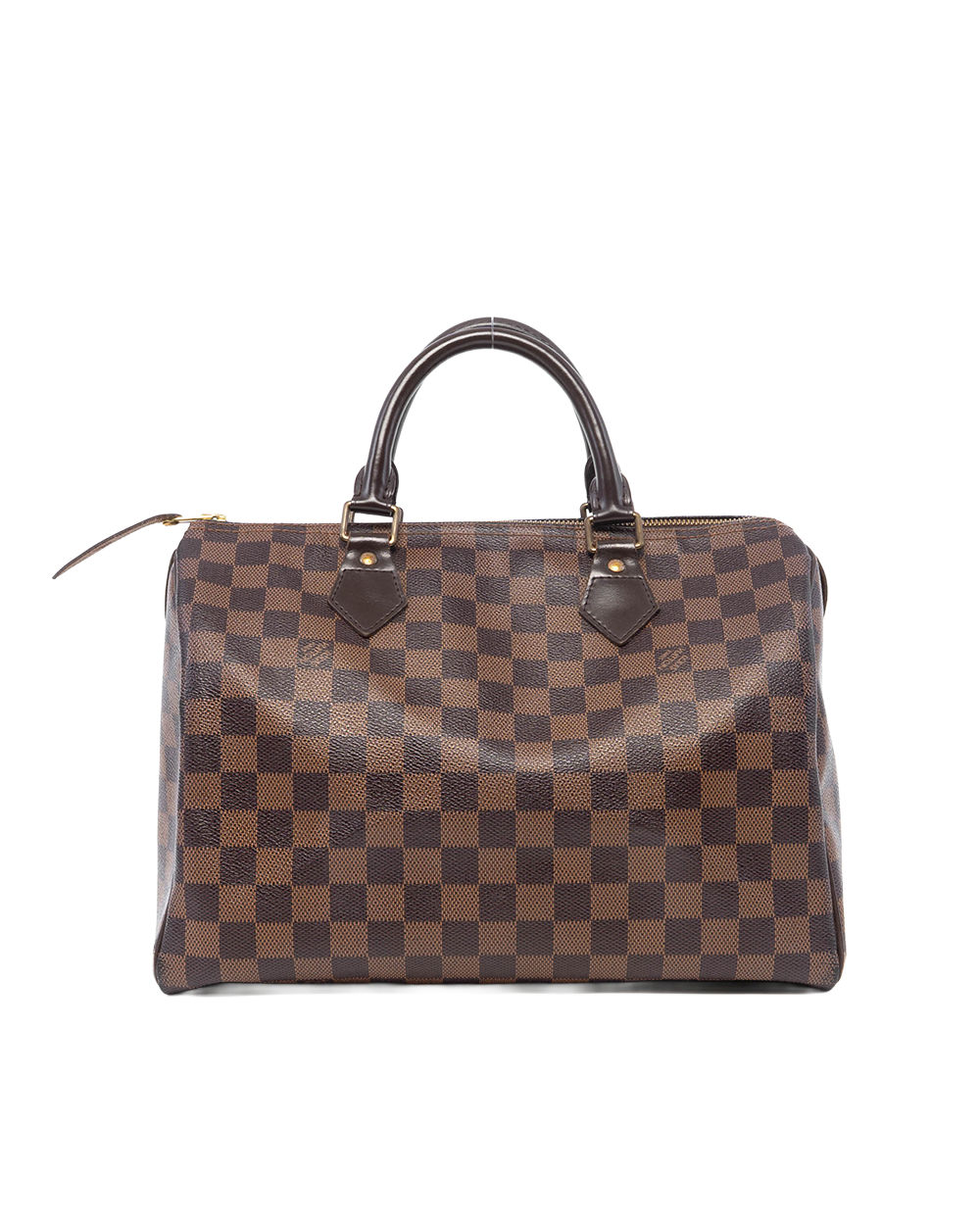 LV SPEEDY 30 BROWN DAMIER CANVAS GHW AA1170 8092