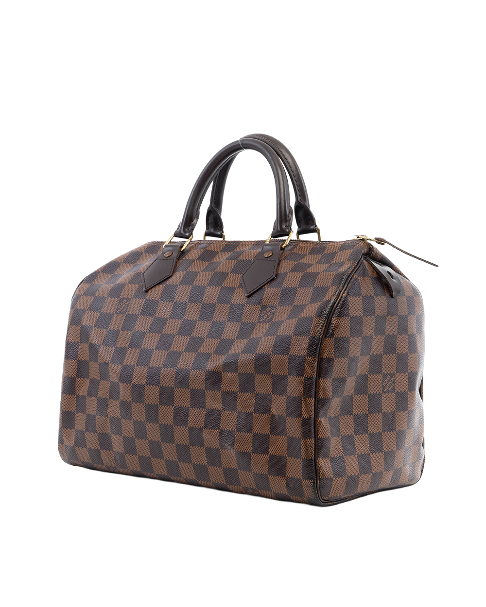 LV SPEEDY 30 BROWN DAMIER CANVAS GHW TR4102 04728