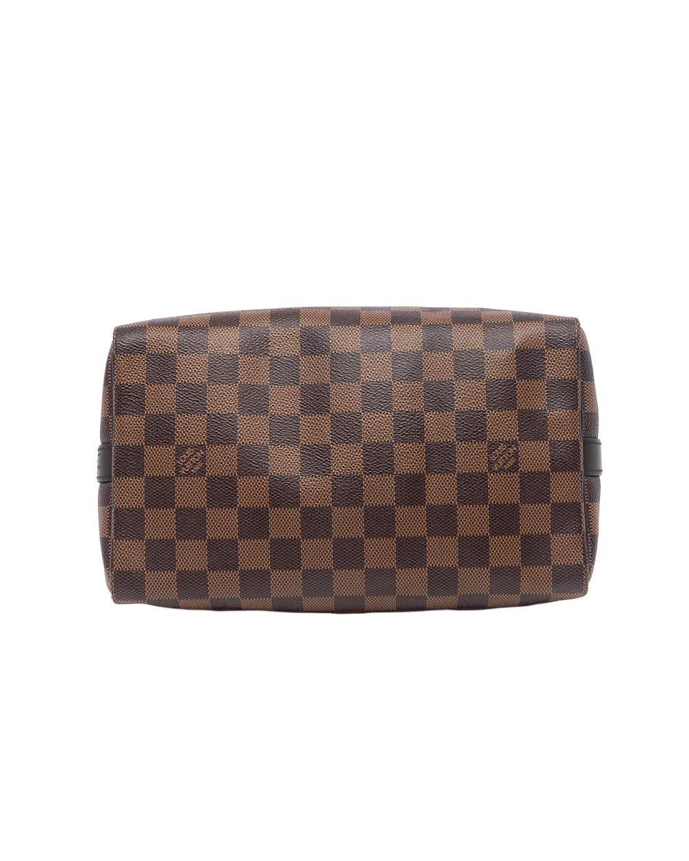 LV SPEEDY BAND 25 BROWN DAMIER CANVAS GHW MICROCHIP 7139