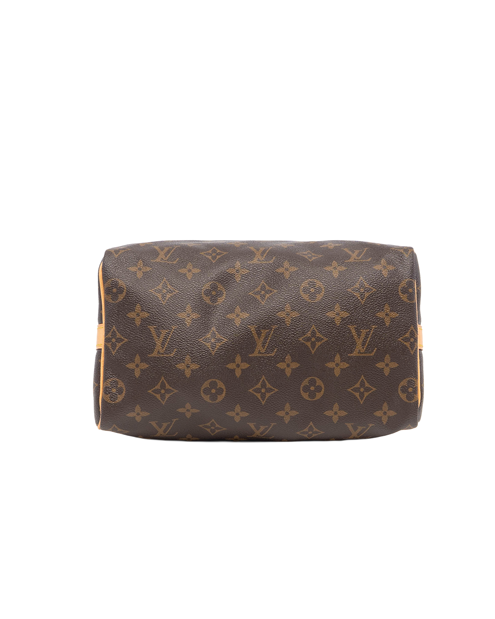 LV SPEEDY BAND 25 BROWN MONOGRAM CANVAS GHW MICROCHIP 5009
