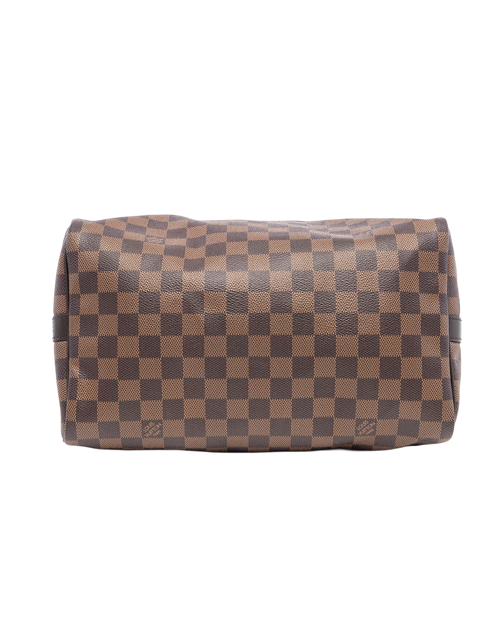 LV SPEEDY BAND 30 BROWN DAMIER CANVAS GHW MICROCHIP 03138