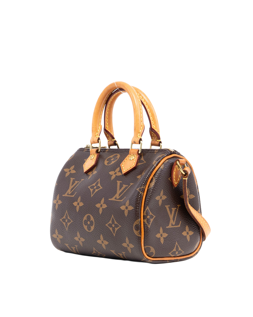 LV SPEEDY BAND NANO BROWN MONOGRAM CANVAS GHW TB5118 1204