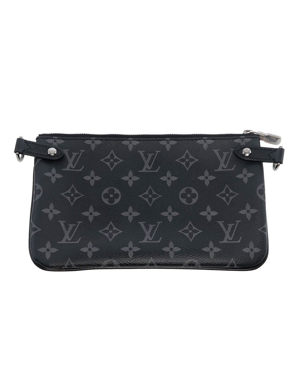 LV TRIO MESSENGER ECLIPSE MONOGRAM CANVAS SHW MICROCHIP 0496