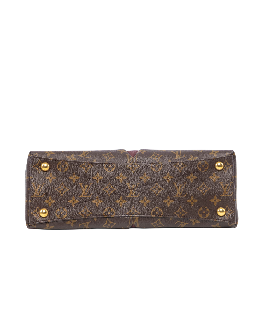 LV V TOTE MM BROWN MONOGRAM CANVAS GHW CA4118 7239