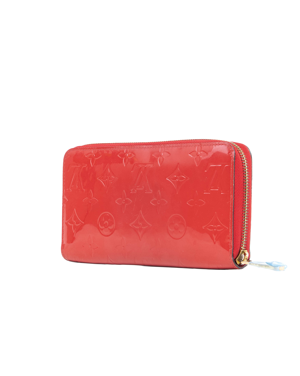 LV ZIPPY LONG RED VERNIS GHW CA4104 0166