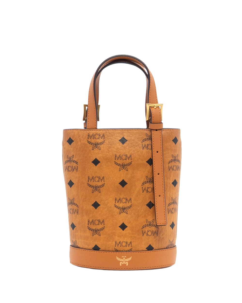 MCM AREN BUCKET BROWN CANVAS GHW MWTEATA01CO001 2203