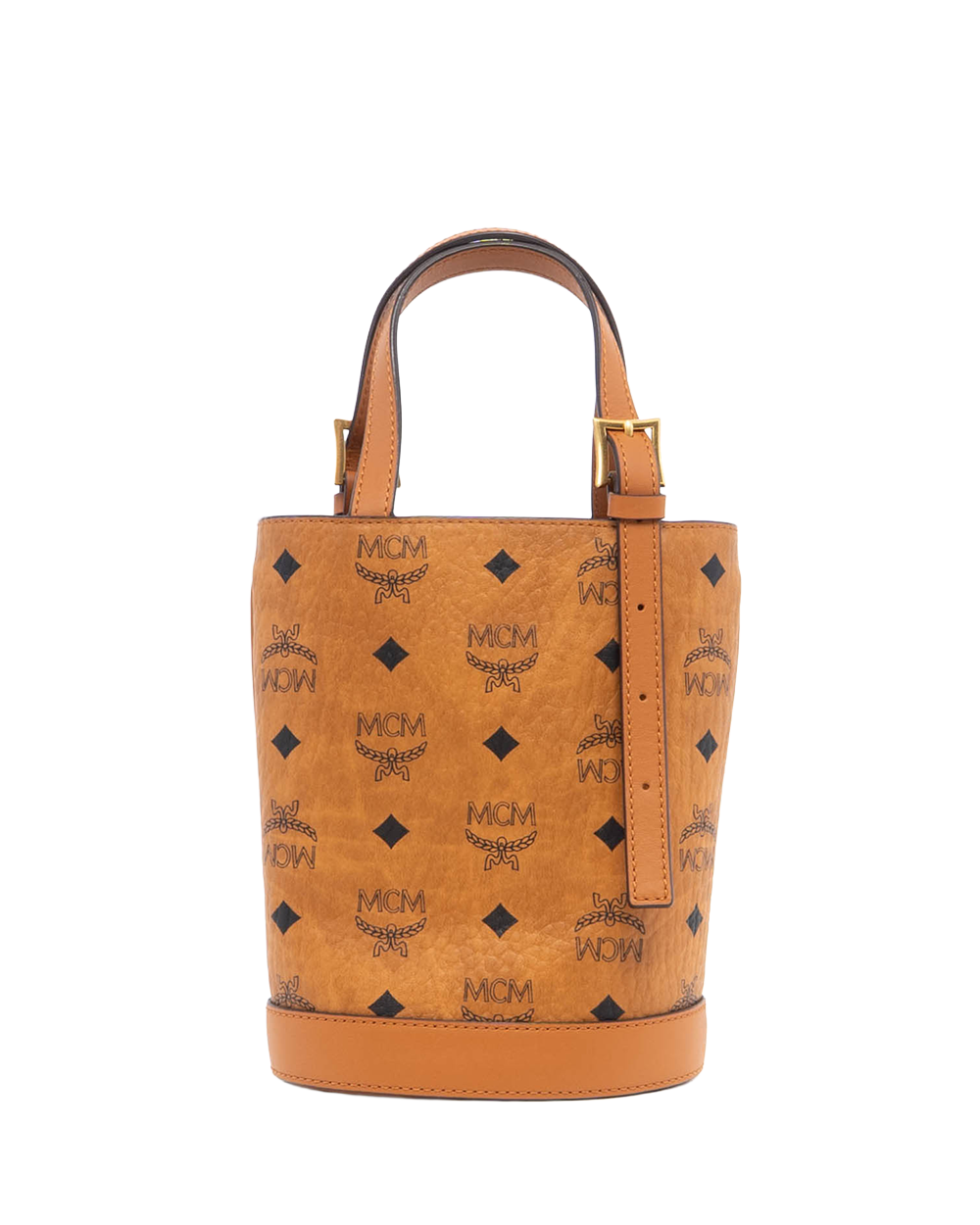 MCM AREN BUCKET BROWN CANVAS GHW MWTEATA01CO001 2206