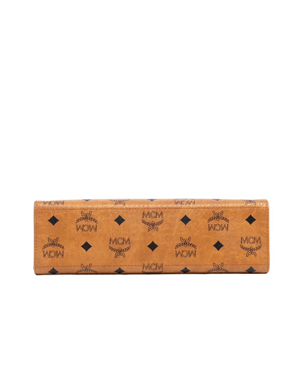 MCM AREN TOTE BROWN CANVAS GHW MMTCSKC03CO001 04633