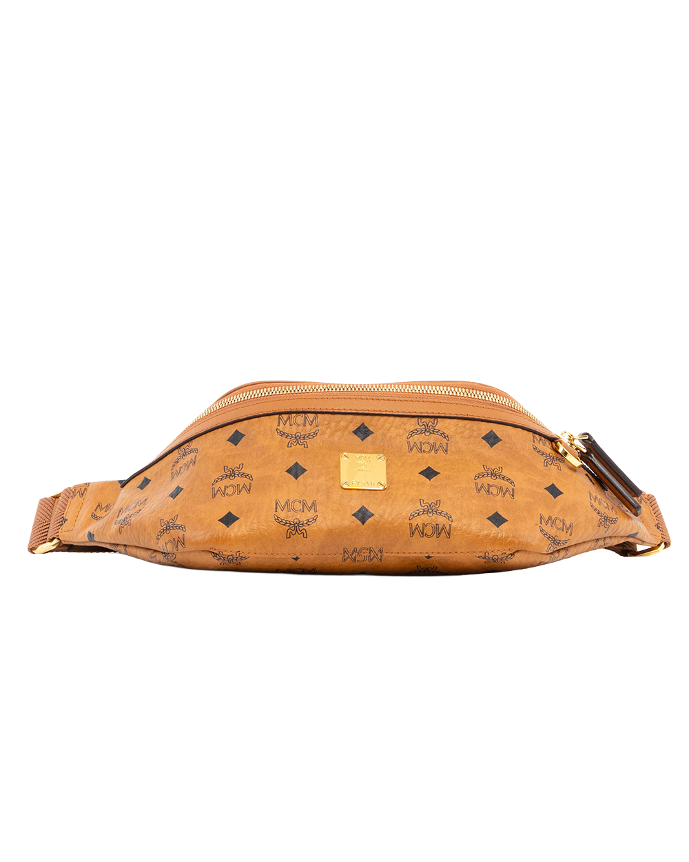 MCM FURSTEN BELT BAG BROWN CANVAS GHW MMZAAFI01CO001 2249