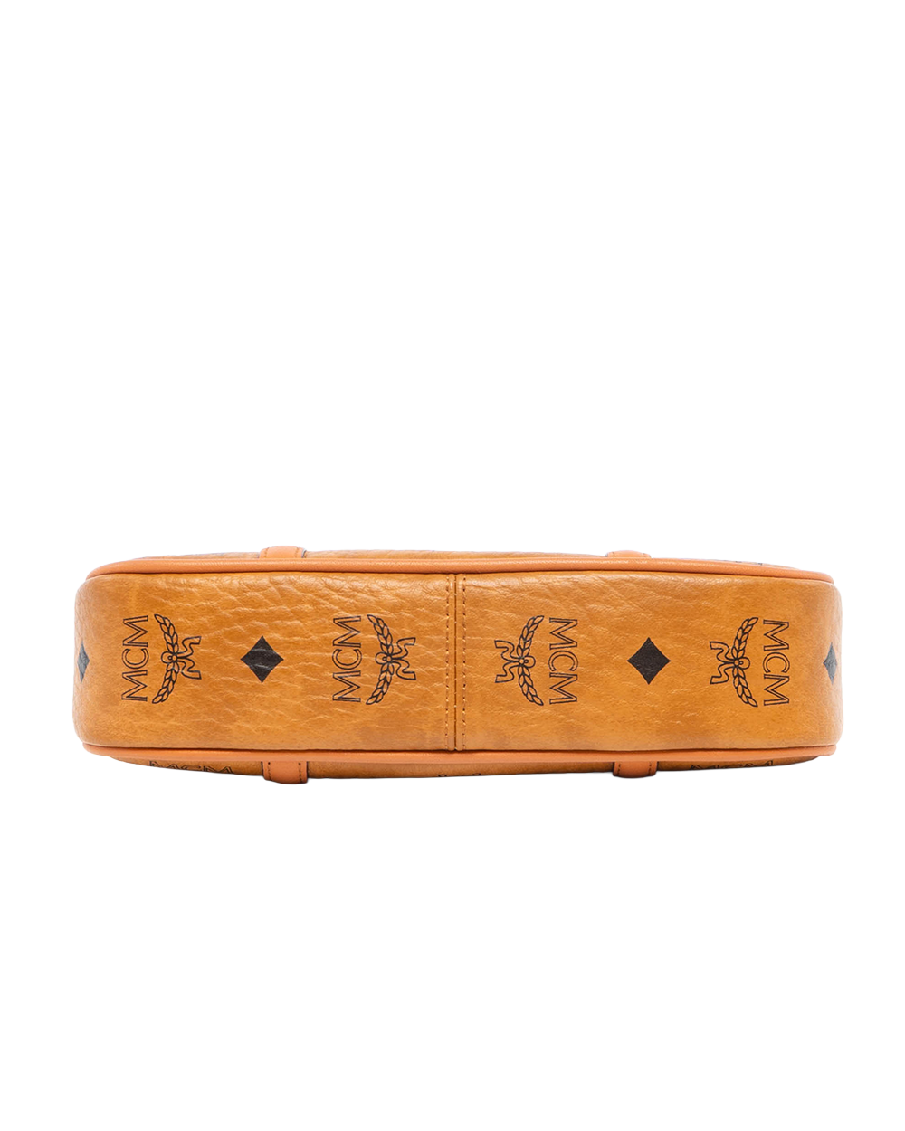 MCM HOBO BROWN CANVAS GHW MWSBAER01CO001 0538