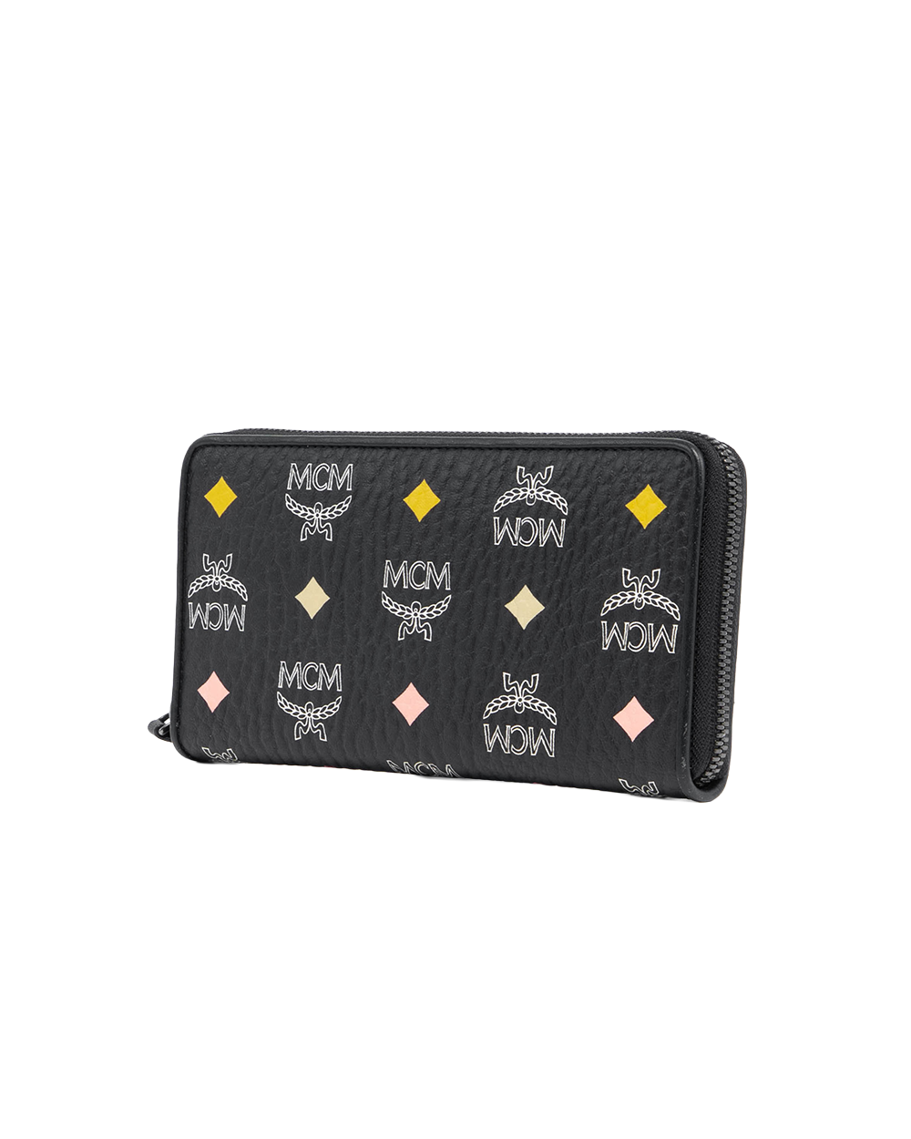 MCM LONG WALLET BLACK CALF SHW MYLAASV01BA001 5077