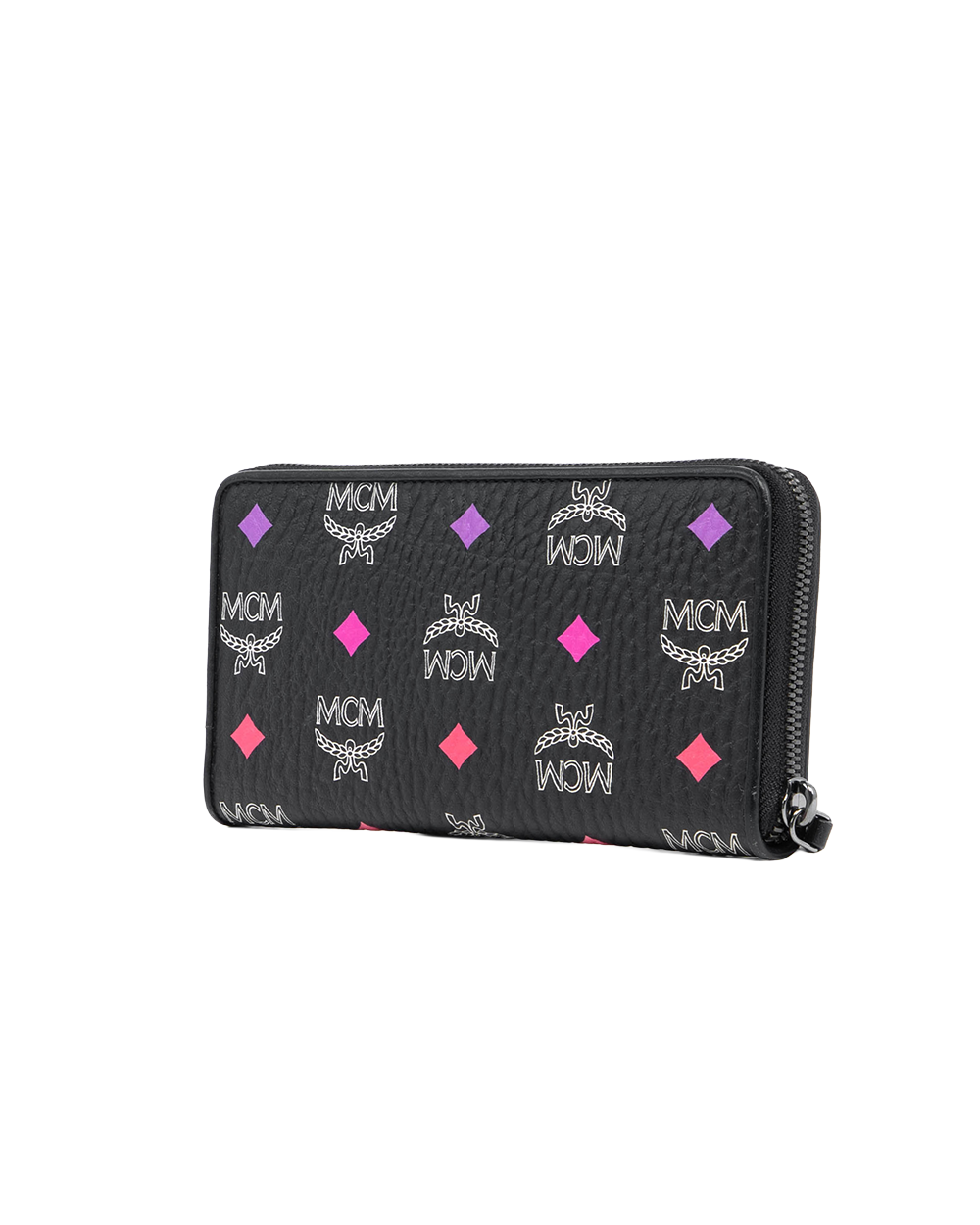 MCM LONG WALLET BLACK CALF SHW MYLAASV01BA001 5078