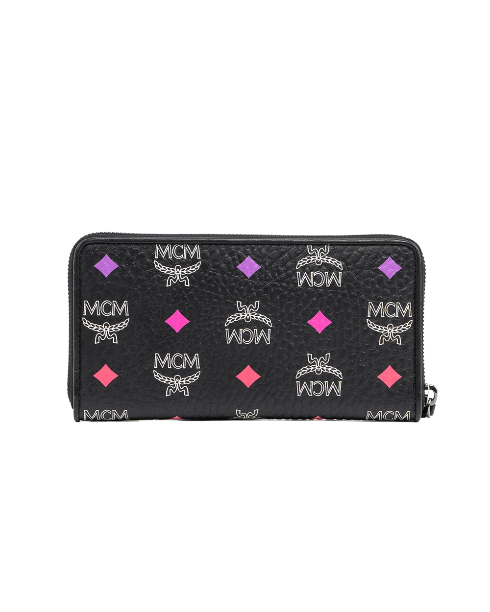 MCM LONG WALLET BLACK CALF SHW MYLAASV01BA001 5079