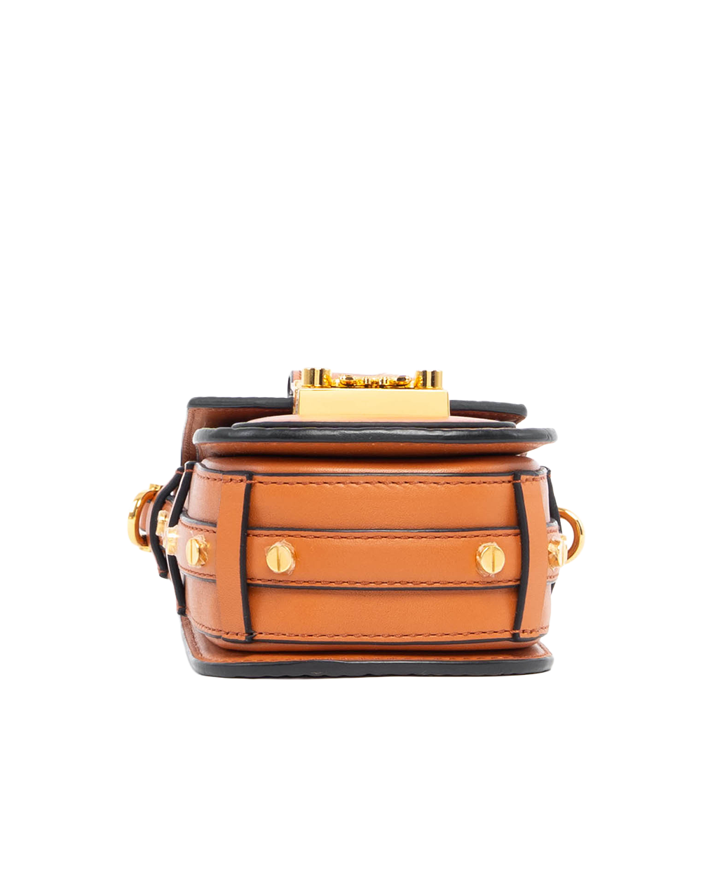 MCM PHONE BAG BROWN CANVAS GHW MWRASPA04CO001 1215