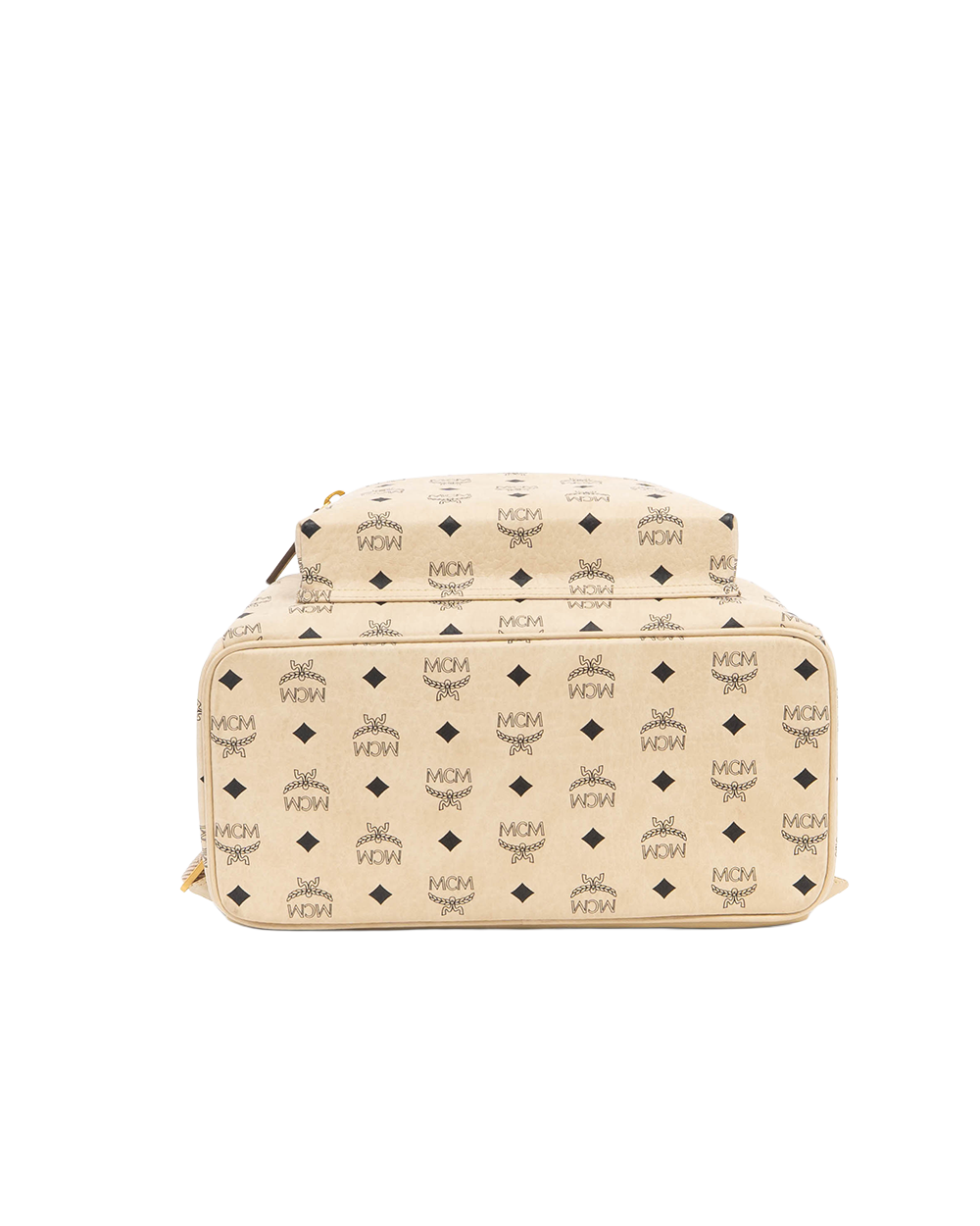 MCM STARK BACKPACK LARGE BEIGE CANVS GHW MMKAAVE09IB001 2933