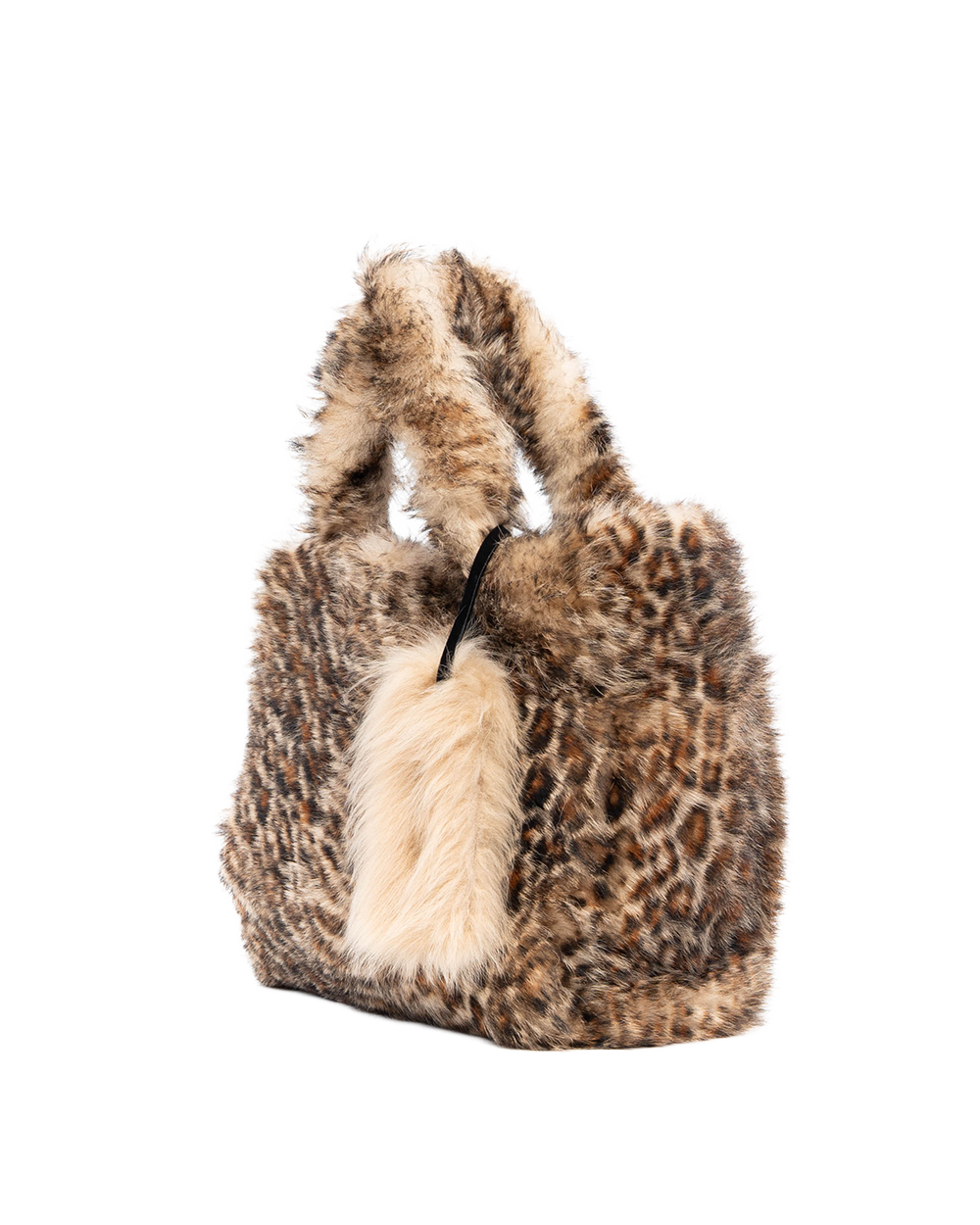 MIU MIU TOTE BAG BROWN MONTONE MACULAT GHW 5BG241 1320