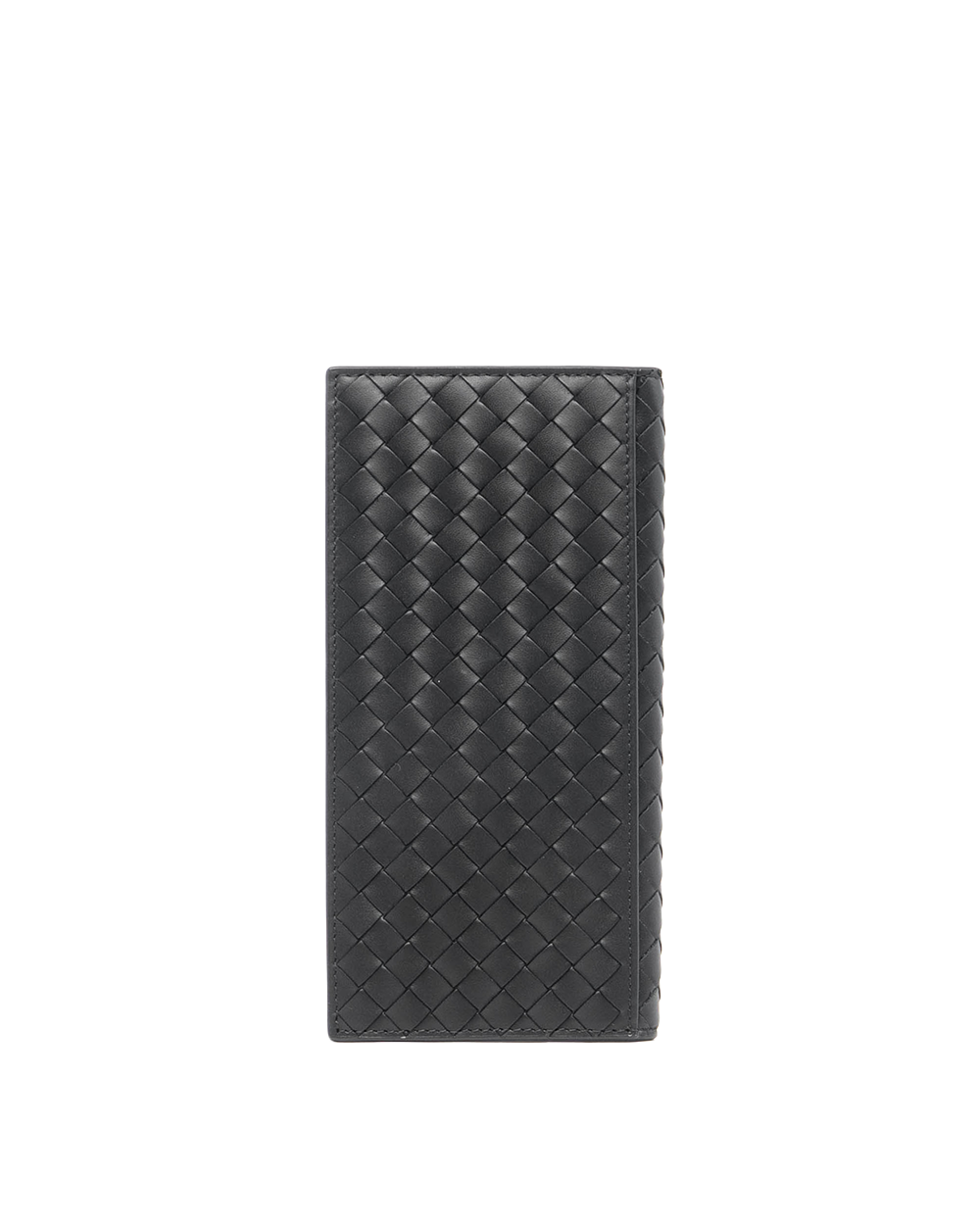 NEW BOTTEGA BI FOLD LONG WALLET LONG BLACK CALF 5071