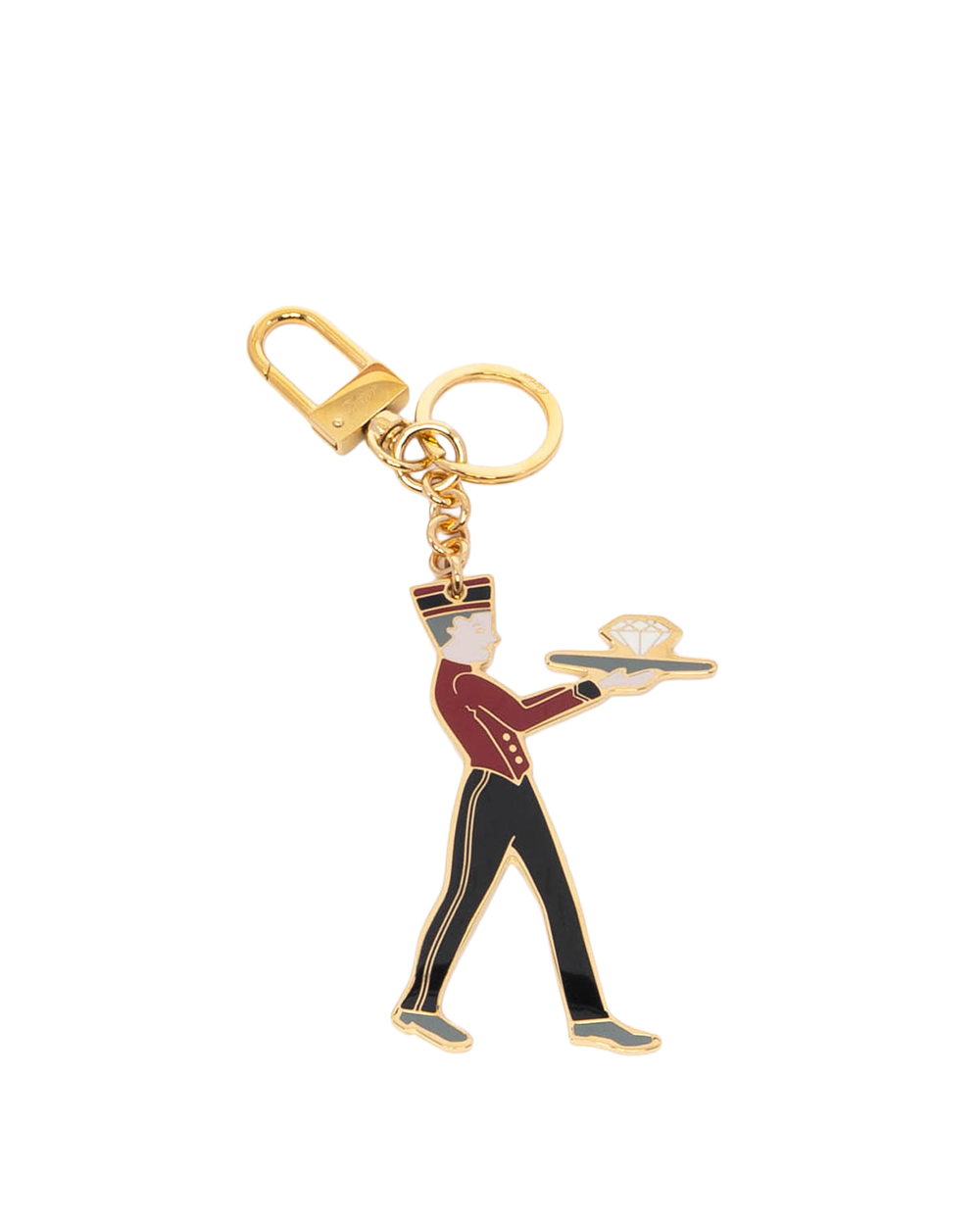 NEW HERES DIABOLO DE CARTIER BELBOY RED BLACK GHW 5241