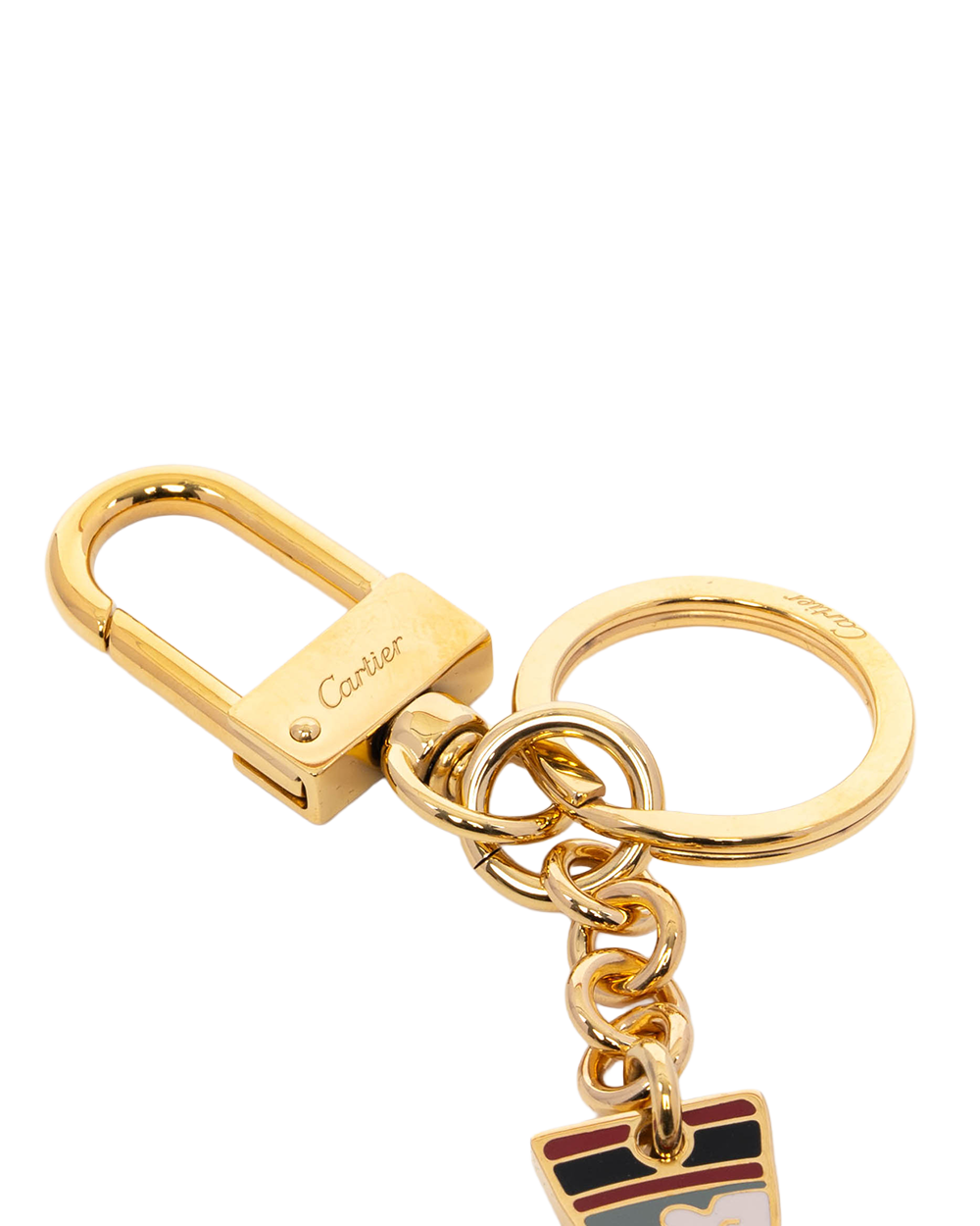 NEW HERES DIABOLO DE CARTIER BELBOY RED BLACK GHW 5243