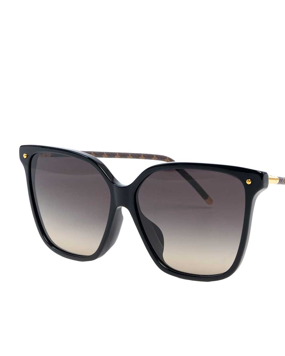 NEW LV LV FIRST SUNGLASS BLACK BROWN MONOGRAM GHW TV1295 7294