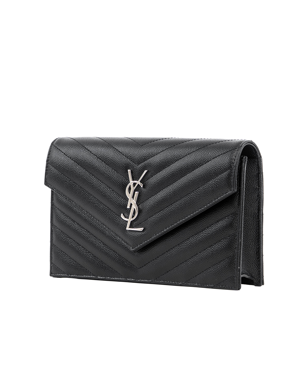 NEW YSL WOC 7.5 BLACK CHEVRON SHW BND 742920 0225 5200
